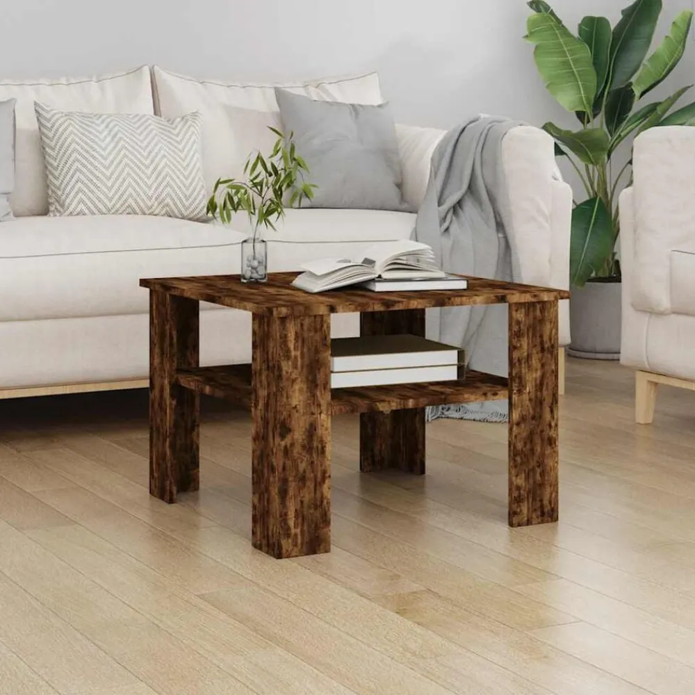 Salontafel 60x60x42 cm bewerkt hout kleurig>vidaXL Best