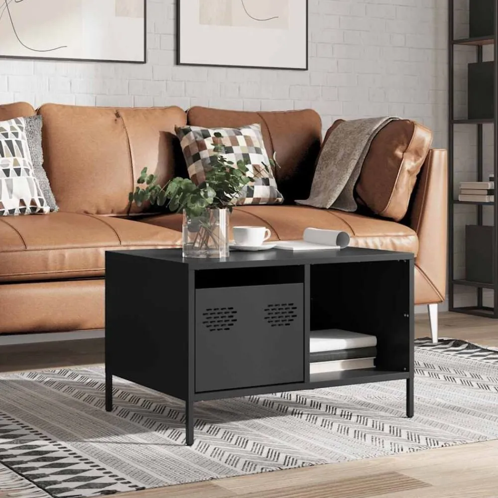 Salontafel 68,5x50x43,5 cm koudgewalst staal>vidaXL Best