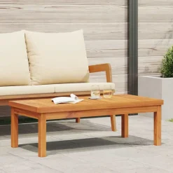 Salontafel 100x50x33 cm massief acaciahout>vidaXL New