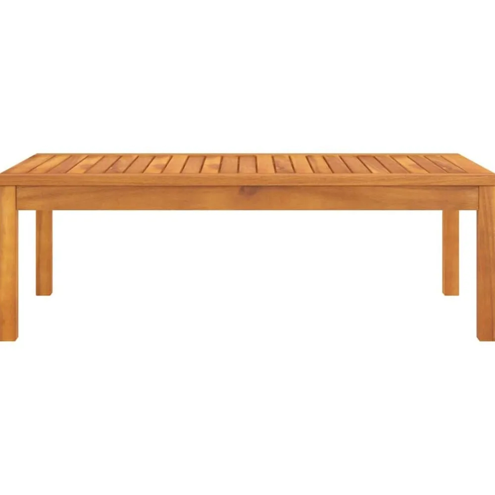 Salontafel 100x50x33 cm massief acaciahout>vidaXL New