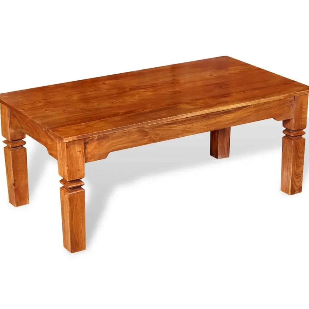 Salontafel 110x60x45 cm massief hout>vidaXL Hot