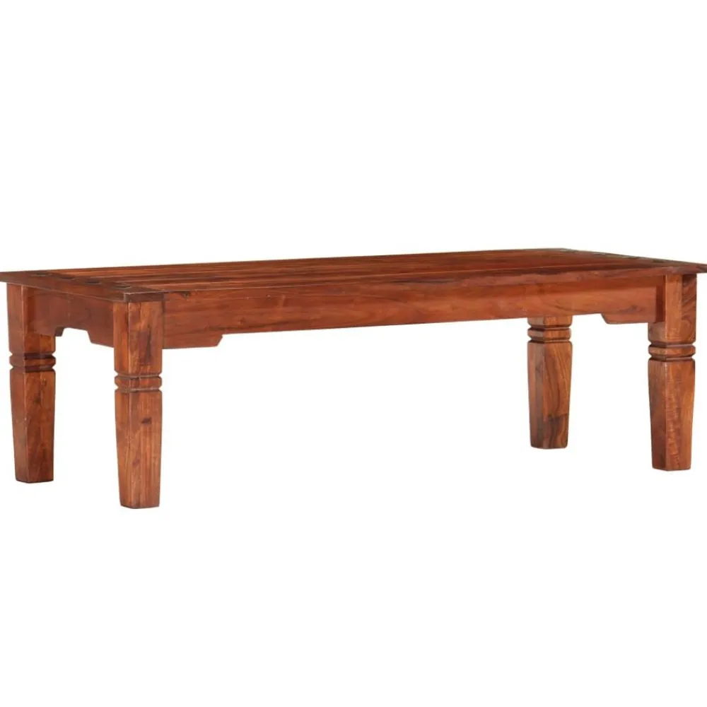 Tafels*vidaXL Salontafel 110x50x35 cm massief acaciahout