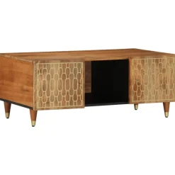 Salontafel 100x54x40 cm massief mangohout>vidaXL Online