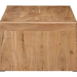 Tafels*vidaXL Salontafel 110x55x35 cm massief acaciahout
