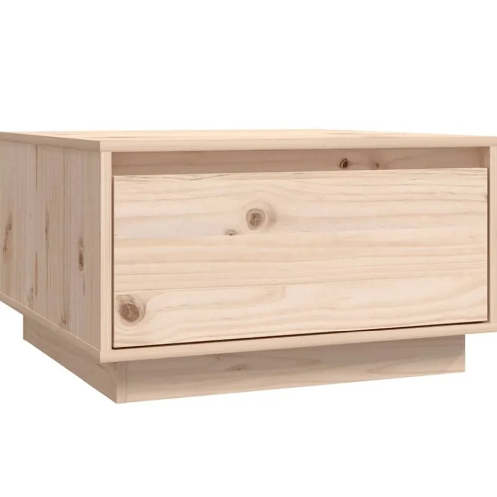 Salontafel 55x56x32 cm massief grenenhout>vidaXL Outlet