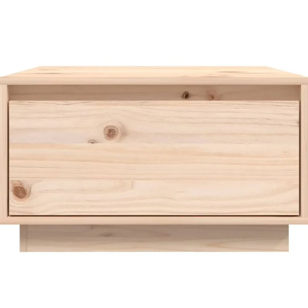 Salontafel 55x56x32 cm massief grenenhout>vidaXL Outlet