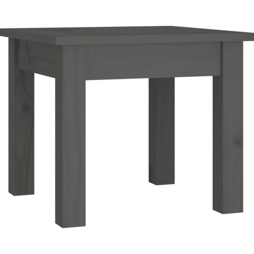 Salontafel 35x35x30 cm massief grenenhout>vidaXL Clearance