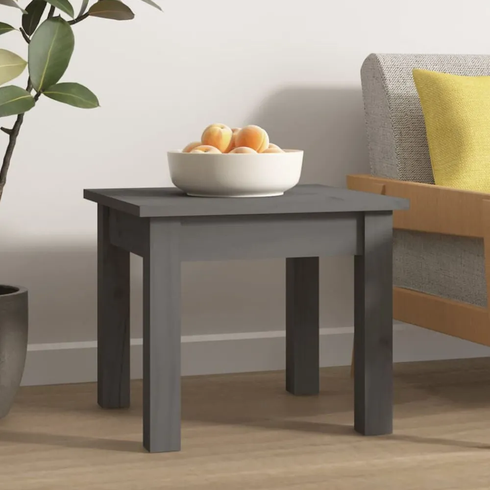 Salontafel 35x35x30 cm massief grenenhout>vidaXL Clearance
