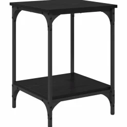 Salontafel 40 x 40 x 55 cm Bewerkt hout>vidaXL New