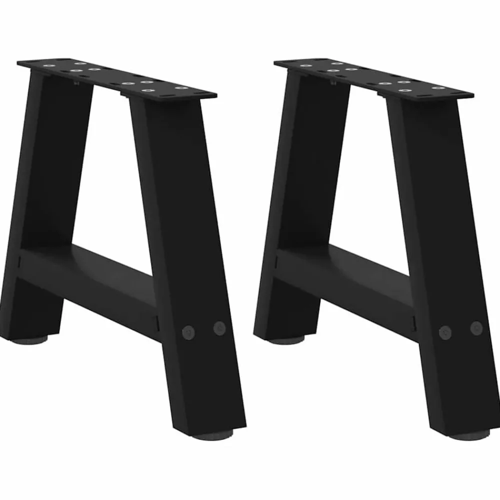 Salontafelpoten 2 st A-vormig 30x(30-31) cm staal>vidaXL Sale