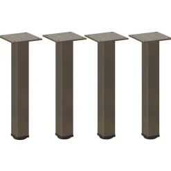 Salontafelpoten 4 st 30-32 cm staal>vidaXL Hot