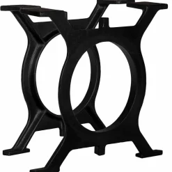 Tafelaccessoires*vidaXL Salontafelpoten 2 st O-frame gietijzer
