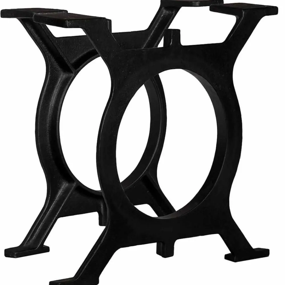 Tafelaccessoires*vidaXL Salontafelpoten 2 st O-frame gietijzer