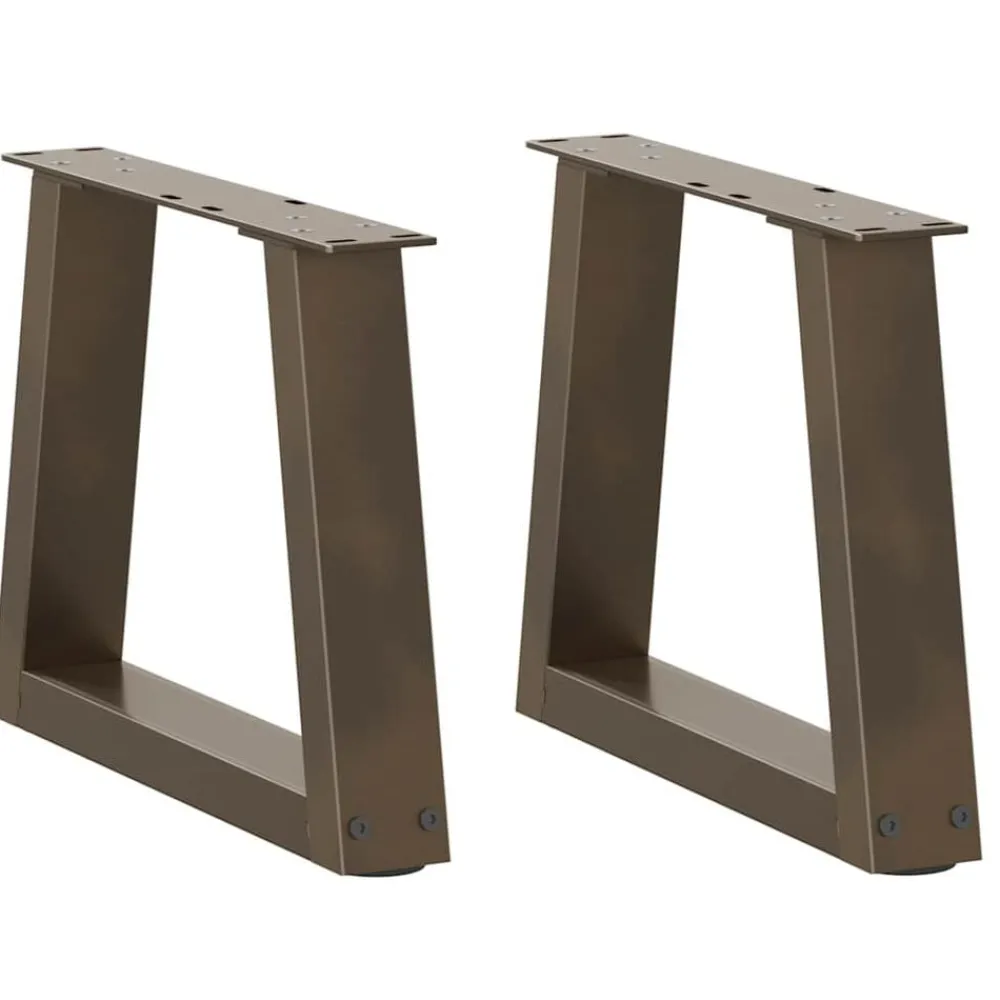 Salontafelpoten 2 st V-vormig 30x(30-31,3) cm staal>vidaXL Discount