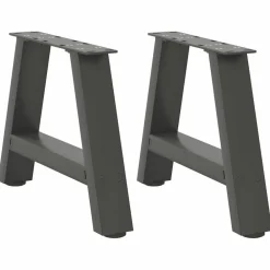 Salontafelpoten 2 st A-vormig 30x(30-31) cm staal>vidaXL Outlet