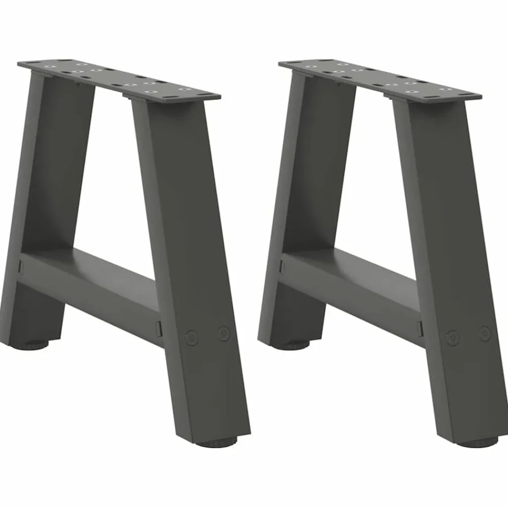 Salontafelpoten 2 st A-vormig 30x(30-31) cm staal>vidaXL Outlet