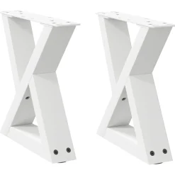 Salontafelpoten 2 st 30x(30-31,3) cm staal>vidaXL Clearance