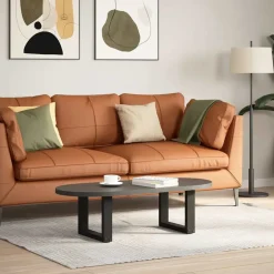 Salontafelpoten 2 st U-vormig 30x(30-31) cm staal>vidaXL Sale
