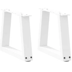 Salontafelpoten 2 st V-vormig 30x(30-31,3) cm staal>vidaXL