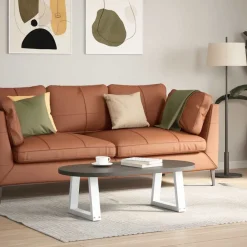 Salontafelpoten 2 st V-vormig 30x(30-31,3) cm staal>vidaXL