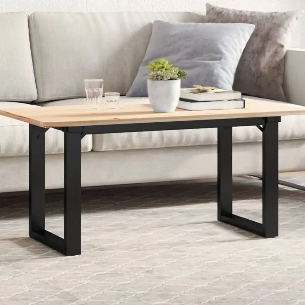 Salontafelpoten O-frame 90x30x43 cm staal>vidaXL New