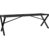 Tafelaccessoires*vidaXL Salontafelpoten X-frame 140x30x43 cm staal