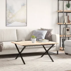 Salontafelpoten X-frame 70x60x43 cm staal><noscript><img width=
