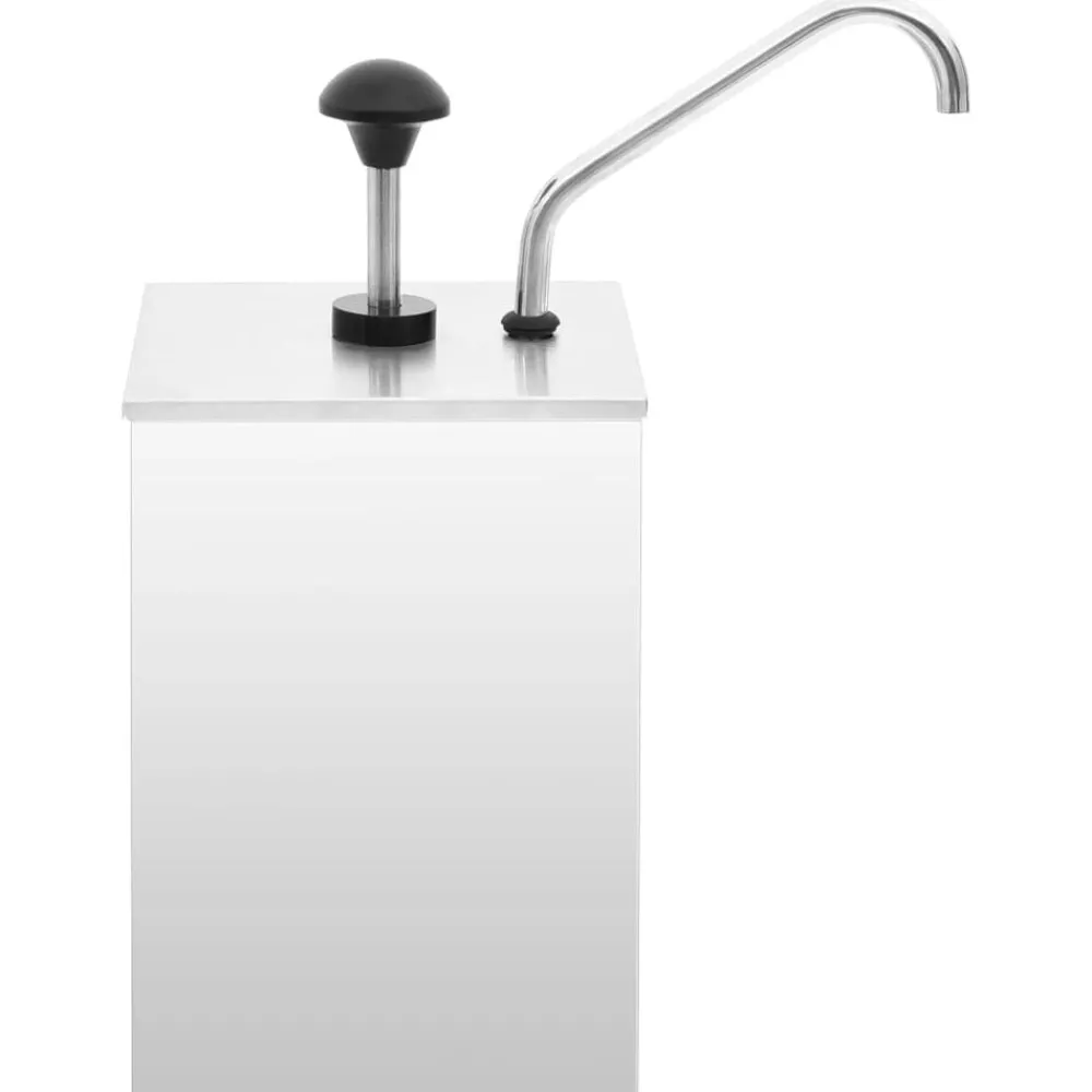 Sausdispenser 3,5 L roestvrij staal>vidaXL Best