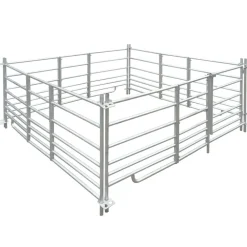 Schaapskooi 4 panelen 183x183x92 cm gegalvaniseerd staal>vidaXL Online