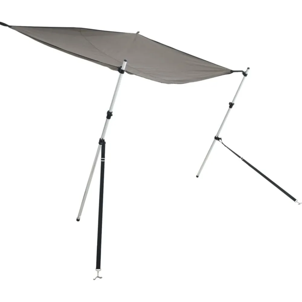 Schaduwdoek T-top 170x208x(115-183) cm kleurig>vidaXL Best