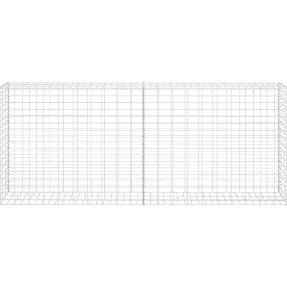 Schanskorf 85x30x200 cm gegalvaniseerd staal>vidaXL Hot