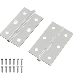 Scharnier Effen 2 pcs Zilver 58 x 35 x 1 mm Staal><noscript><img width=