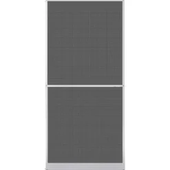 Scharnierend Insectenscherm en zwart 100 x 215 cm>vidaXL New