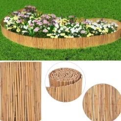 Scherm 500x30 cm bamboe>vidaXL Online
