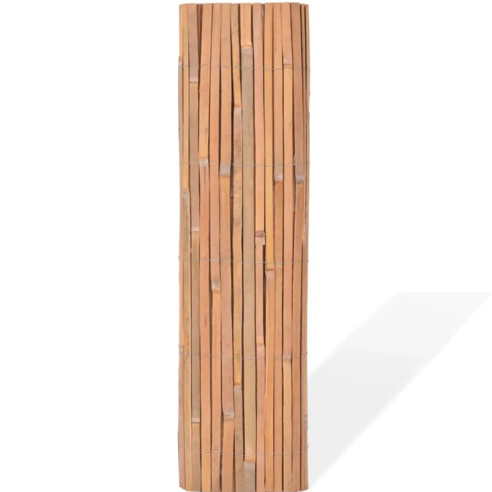 Tuinafscheidingen*vidaXL Schermen 2 st 100x400 cm bamboe