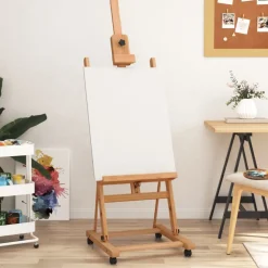 Schildersezel 55x53,5x178 cm massief beukenhout>vidaXL Outlet