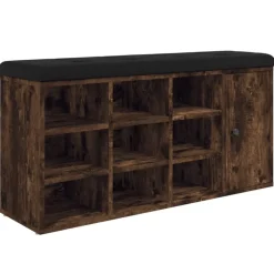 Schoenenbank 102x32x50 cm bewerkt hout kleurig>vidaXL Hot