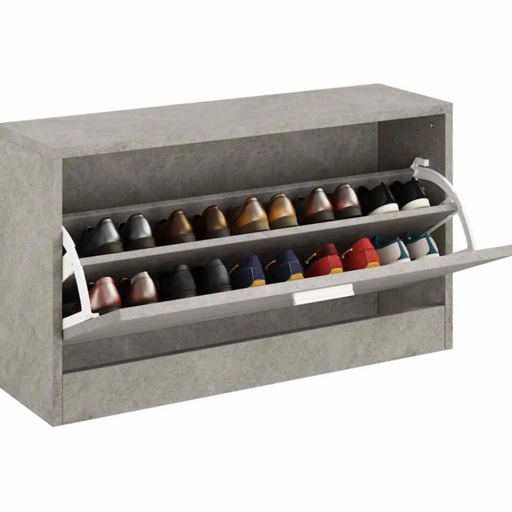 Schoenenbank 80x24x45 cm bewerkt hout>vidaXL Best