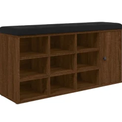 Schoenenbank 102x32x50 cm bewerkt hout>vidaXL Clearance