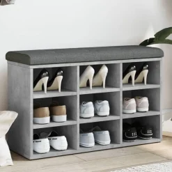 Schoenenbank 82x32x50 cm bewerkt hout>vidaXL Sale