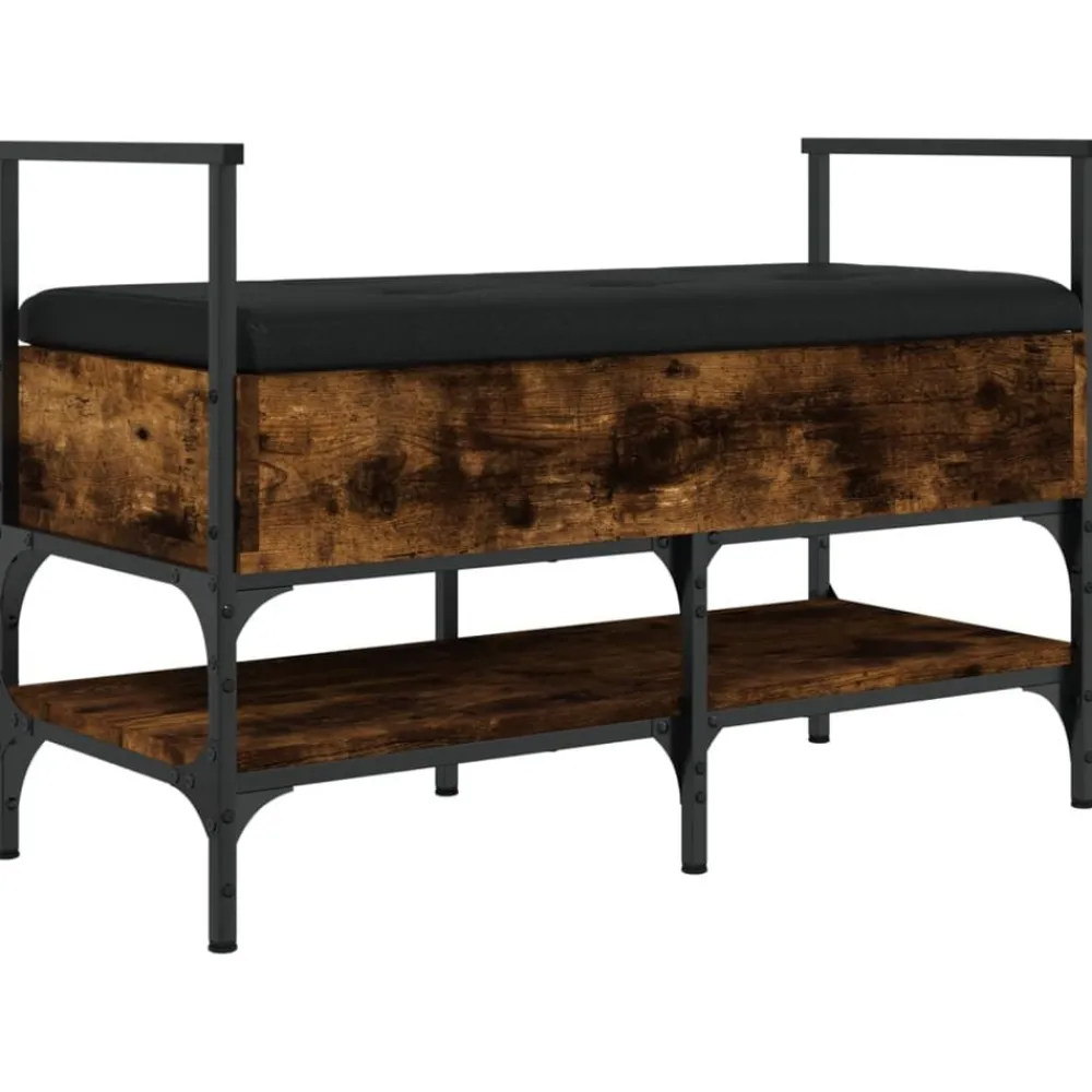 Schoenenbank 85,5x42x57,5 cm bewerkt hout kleurig>vidaXL Discount