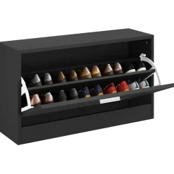 Schoenenbank 80x24x45 cm Bewerkt Hout><noscript><img width=