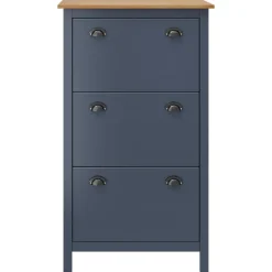 Schoenenkast Hill 72x35x124 cm massief grenenhout>vidaXL Outlet