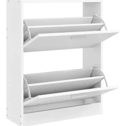Schoenenkast met 2 vakken hout><noscript><img width=