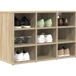 Schoenenkast 77,5 x 30 x 51 cm Bewerkt hout><noscript><img width=