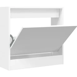 Huishoudelijke Benodigdheden*vidaXL Schoenenkast 60x21x57 cm bewerkt hout Wit