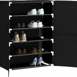 Schoenenkast 60x30x90 cm stof><noscript><img width=
