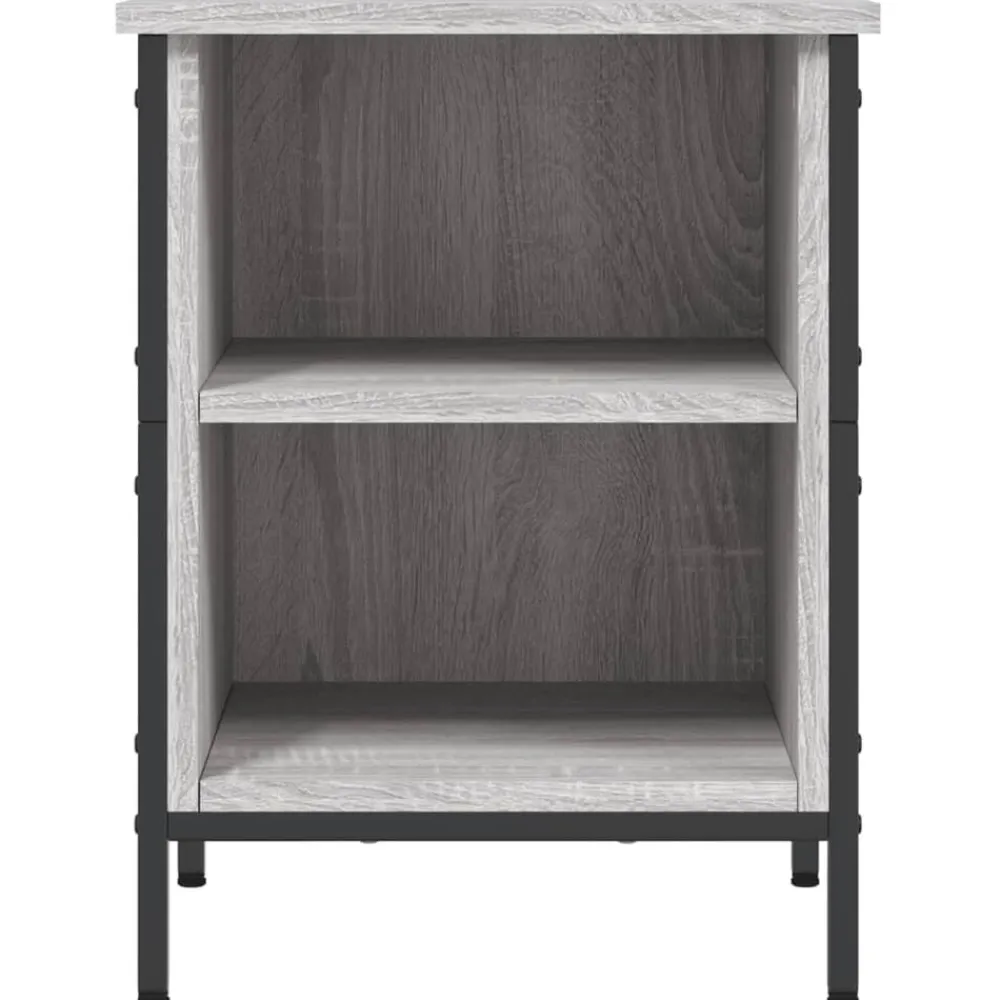 Schoenenkast 38x35x50 cm bewerkt hout eikenkleurig>vidaXL Outlet