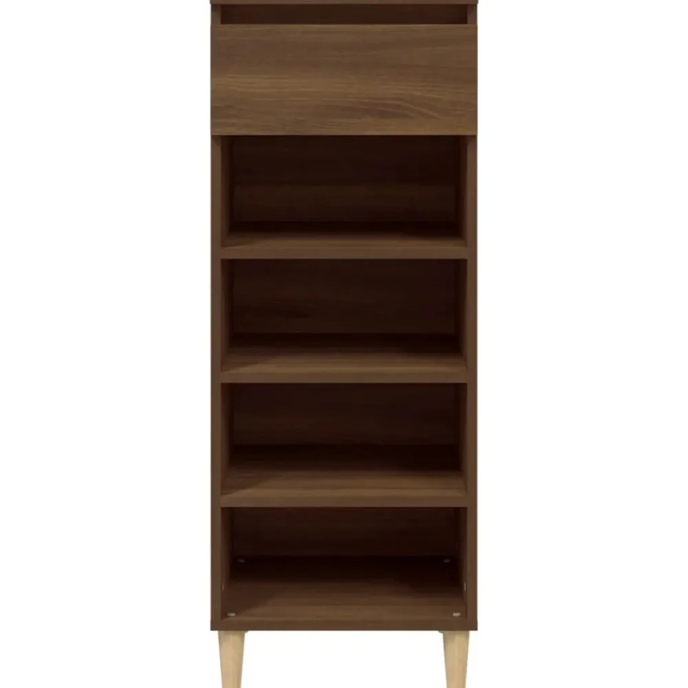 Huishoudelijke Benodigdheden*vidaXL Schoenenkast 40x36x105 cm bewerkt hout bruin eikenkleur