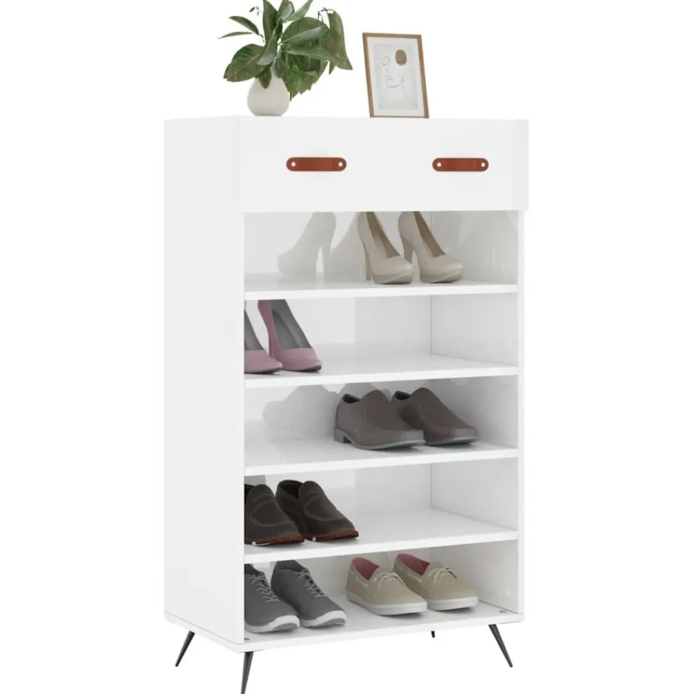 Schoenenkast 60x35x105 cm bewerkt hout>vidaXL Best